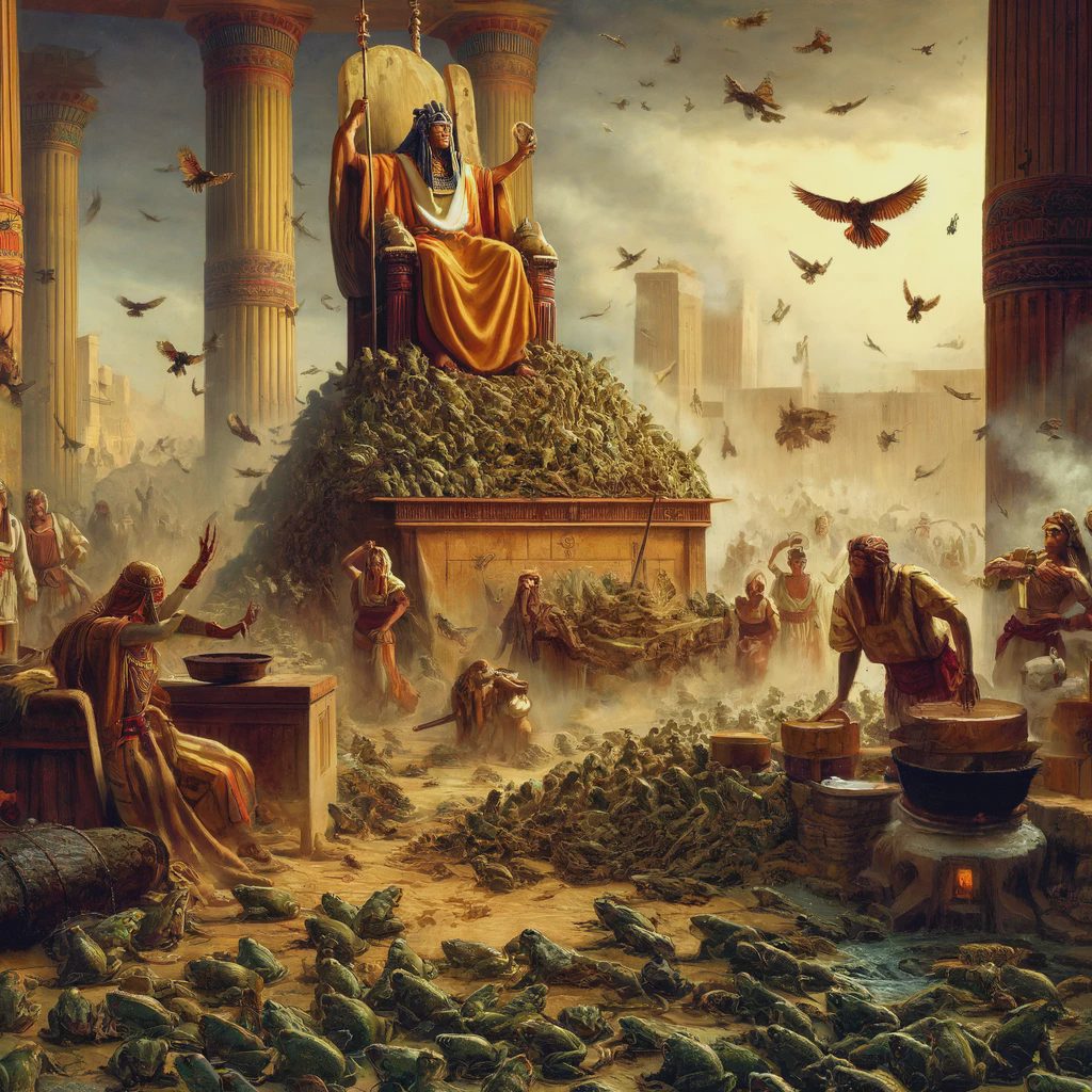 The Plagues of Egypt: Unyielding Pharaoh and Divine Intervention