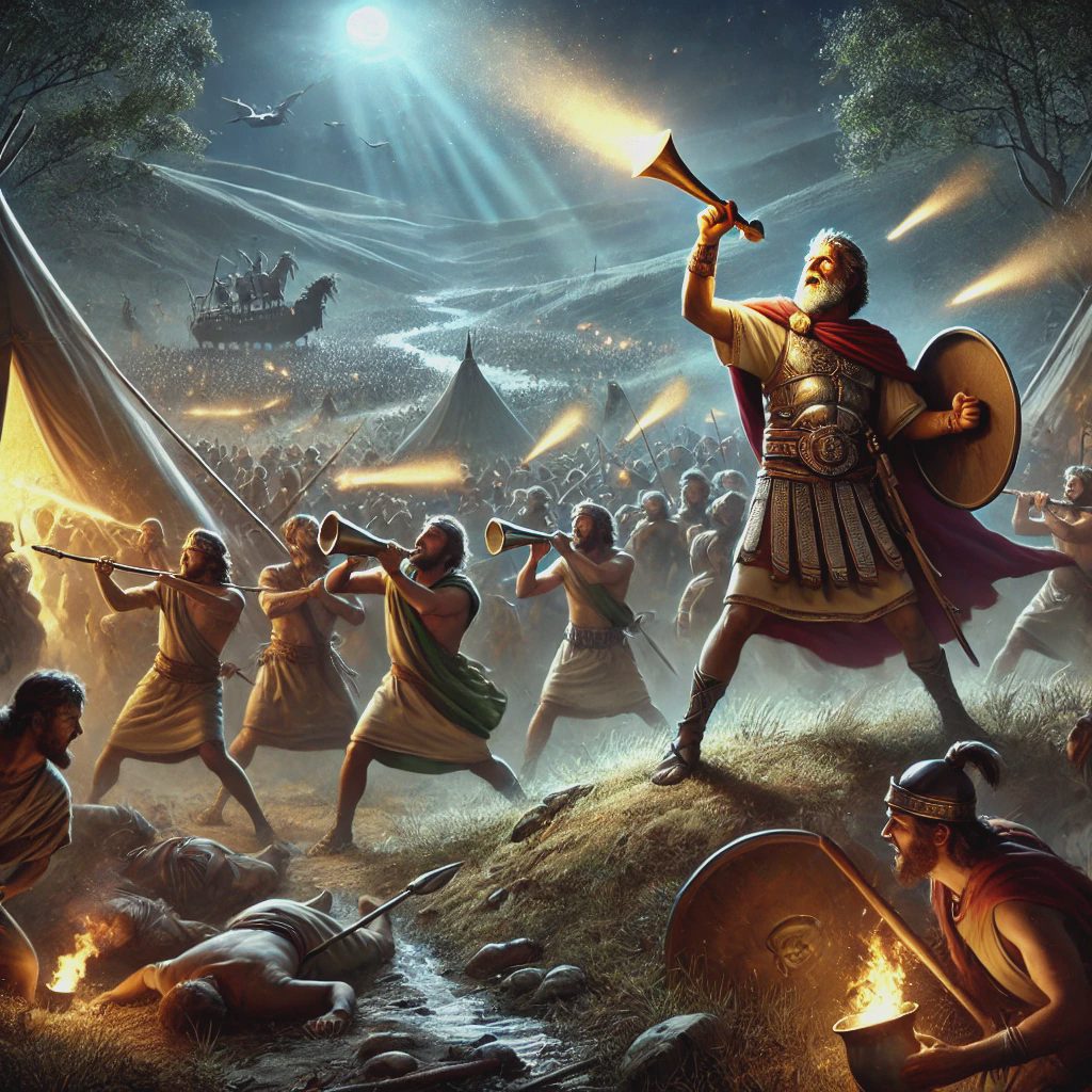 Triumph of Faith: Gideon's Victory Against the Midianites