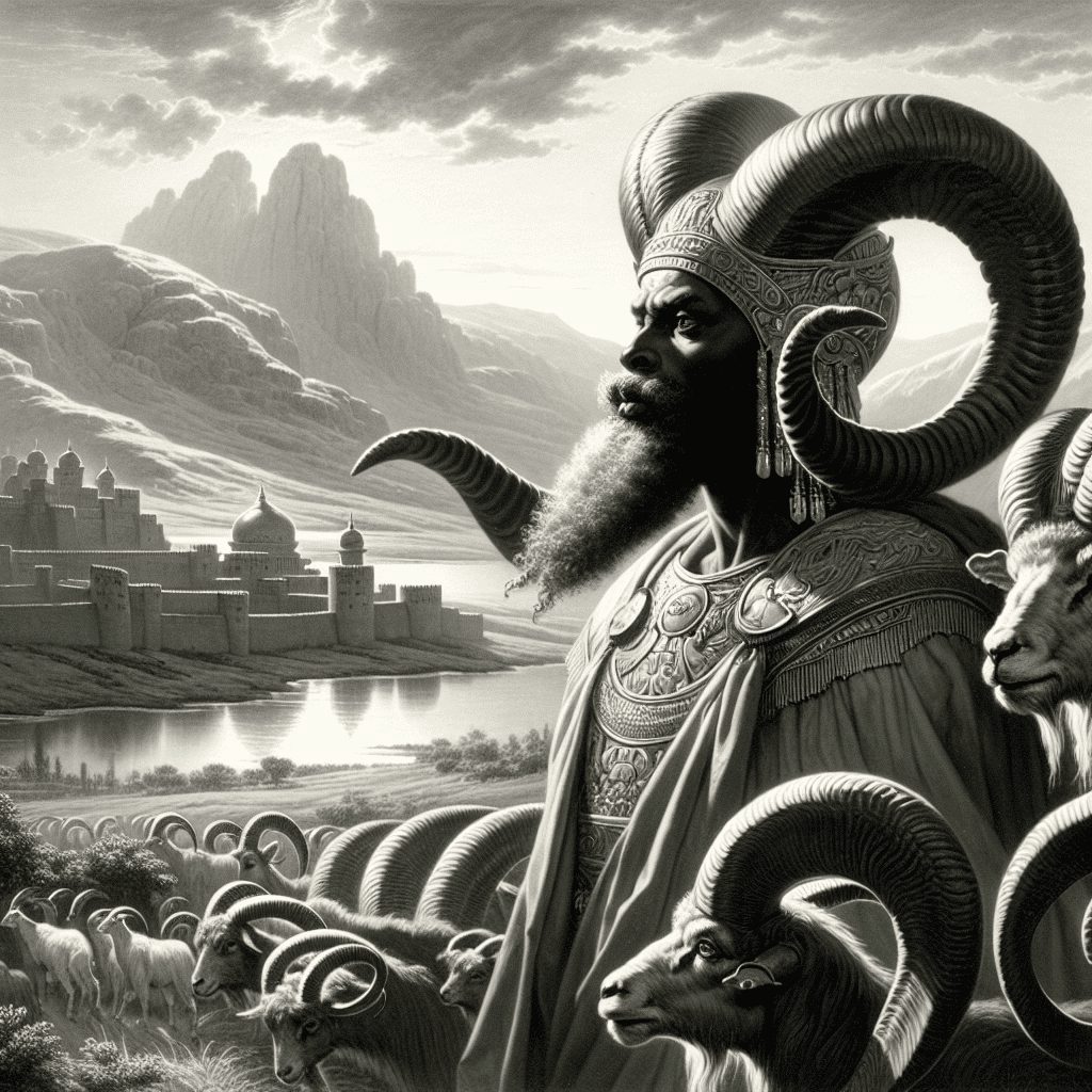 मेंढ़े की दो सींगें: डैनियल के अजनबी दृश्य