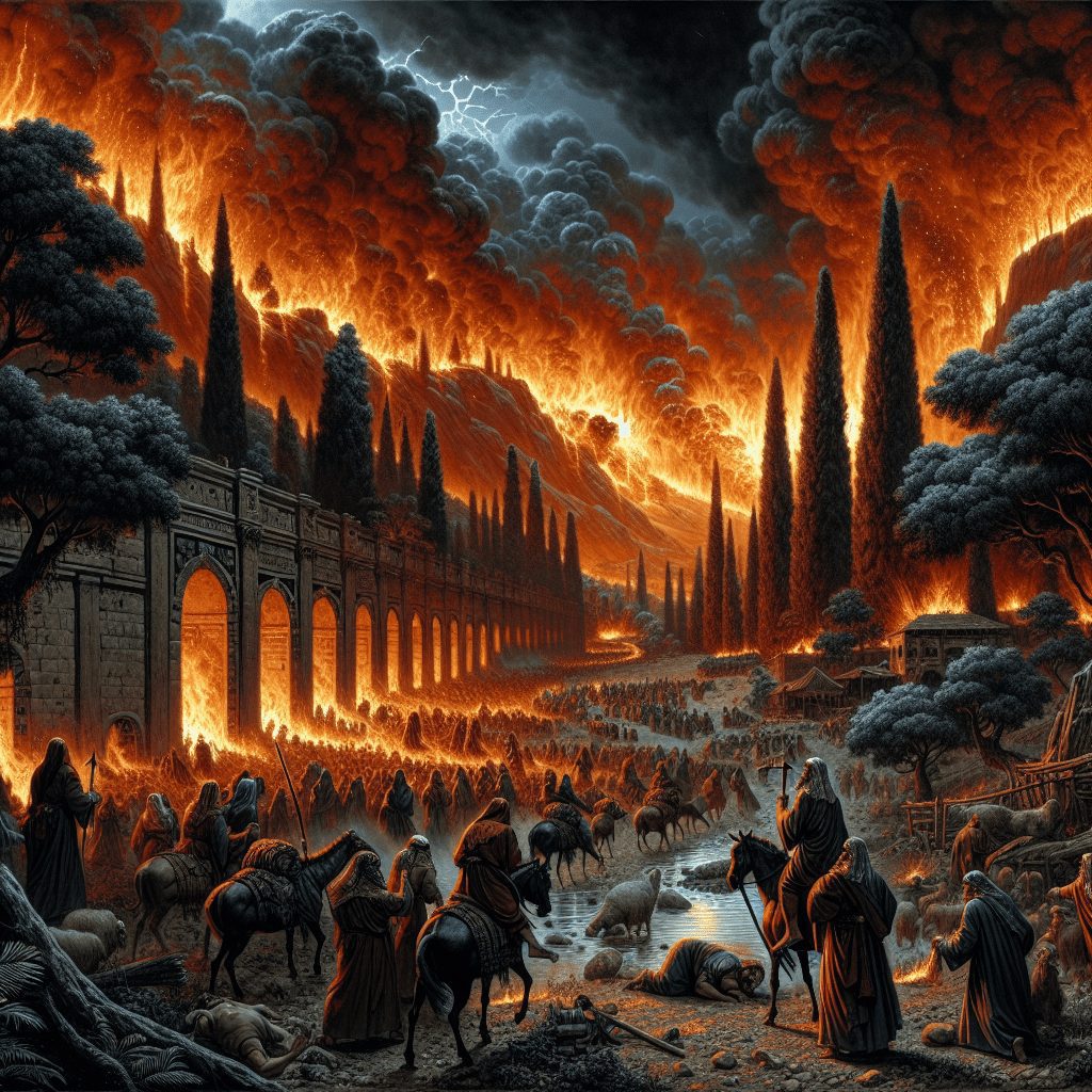 Zechariah 11 - Fire and Forsaken: The Divine Retribution of Lebanon and Bashan