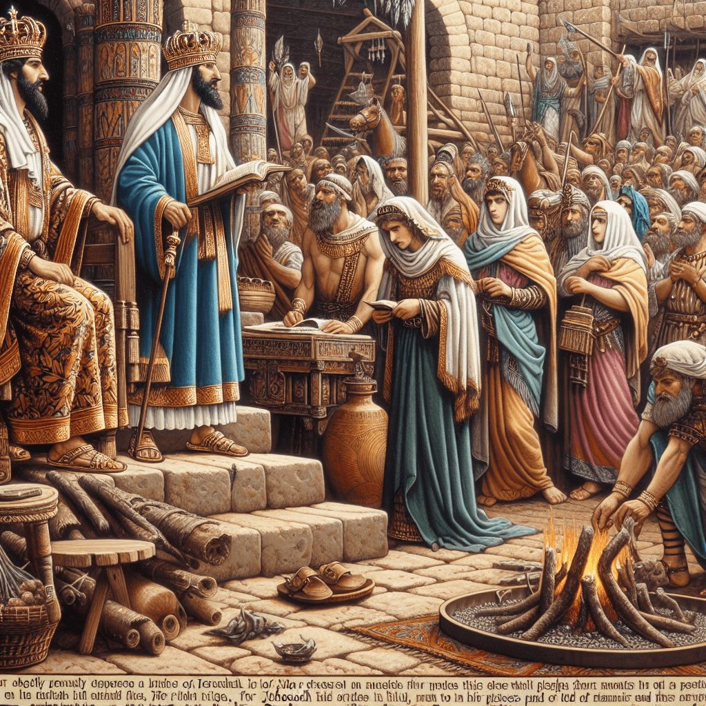 2 Kings 12 - Divine Rule and Sacrilegious Rebellion: The Tale of King Jehoash's Forty-Year Reign