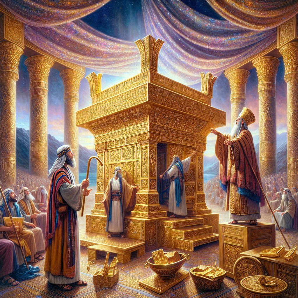 Éxodo 30 - El Altar de Acacia y el Aceite Sagrado: Devoción y Consagración ante Yavé