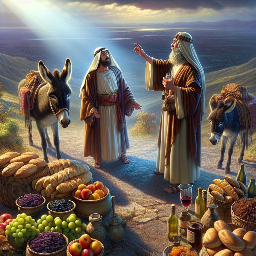 2 Samuel 16 - Encontro no Deserto: Davi, Ziba e o Cerco de Absalão