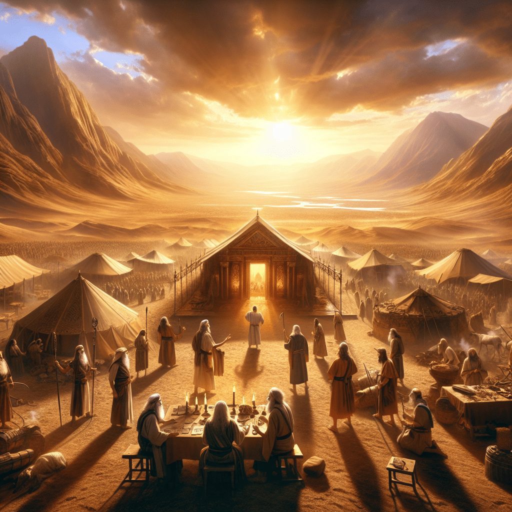 الخروج 35 - الرحلة السماوية: إقامة خيمة الاجتماع وتكريس قلب العبادة