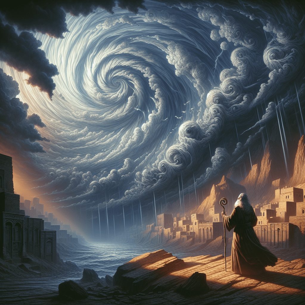 约伯记 38 - 旋风中的启示：上帝对约伯的回答