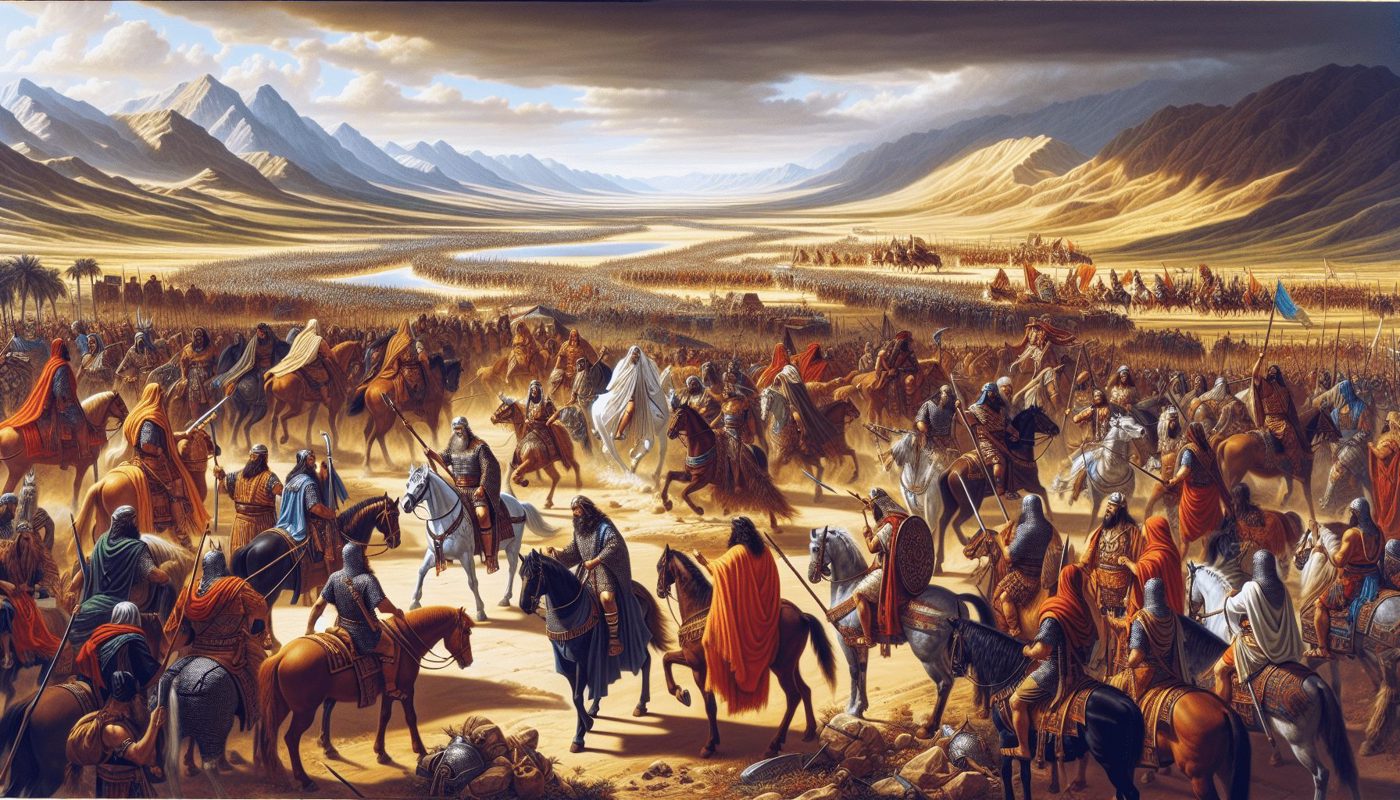 La Victoria de Josué en las Aguas de Merom