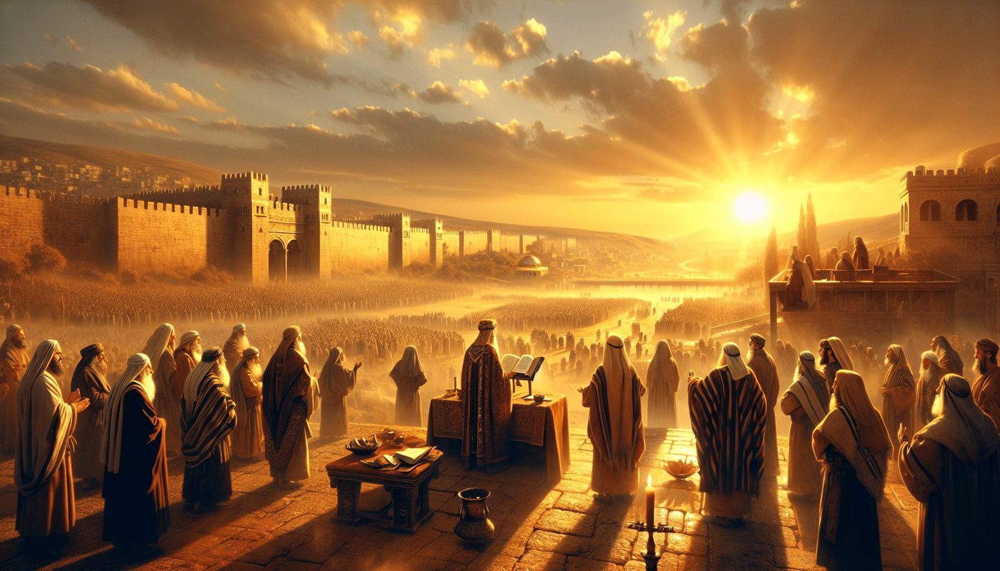 Nehemías 9 - Renovación del Pacto: Confesión y Fidelidad en Jerusalén