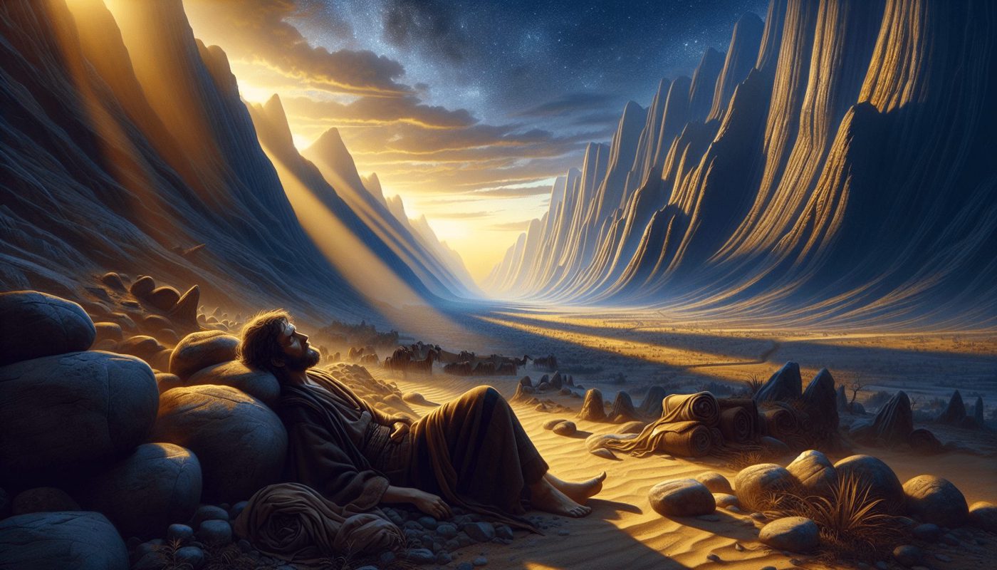 Genesis 28 - Jacob's Ladder: A Divine Encounter at Bethel