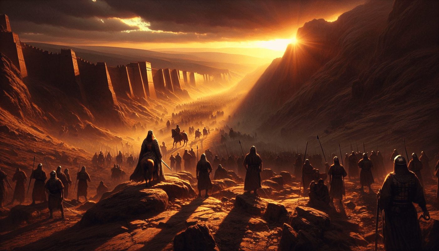 1 Samuel 31 - Saul Falls on His Sword at Mount Gilboa