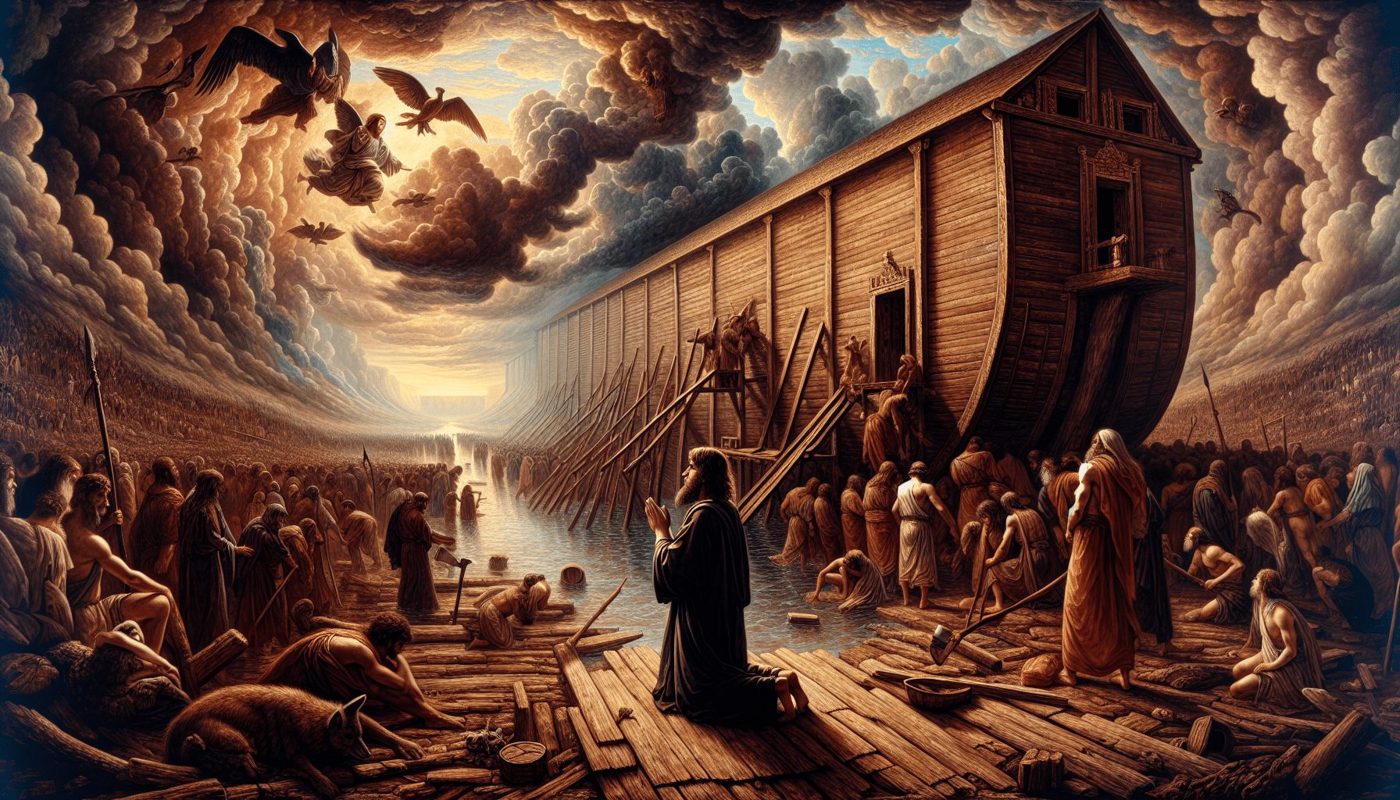 Le Déluge : L'Arche de Noé et la Promesse Divine