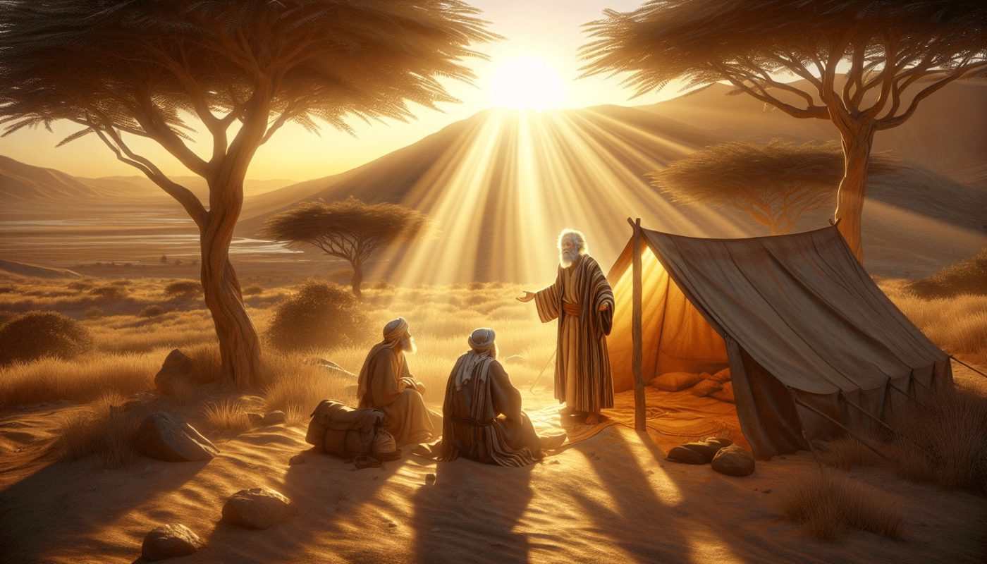 Divine Promise at Mamre: Abraham's Faithful Encounter