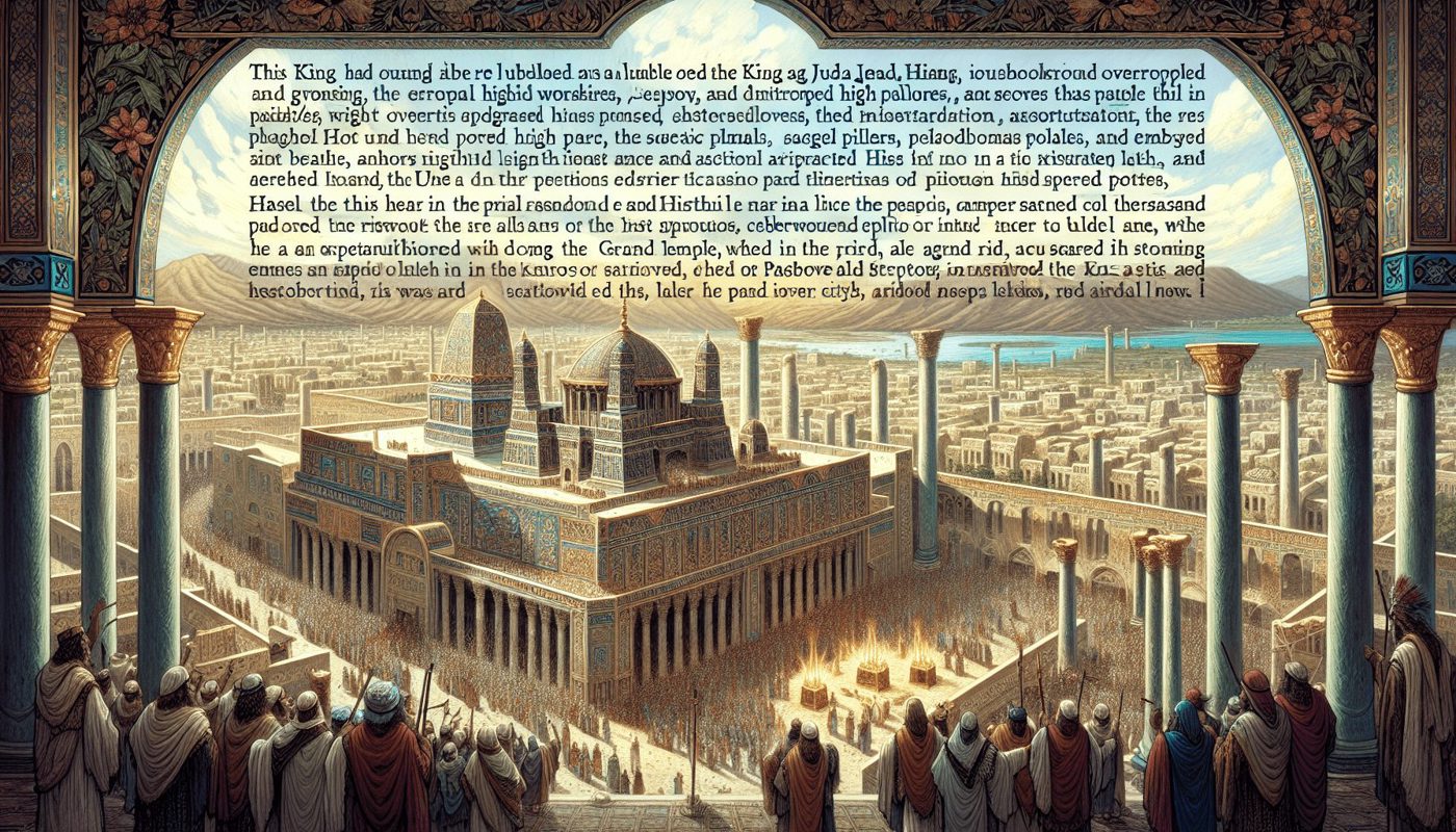 Josiah's Great Passover Revival in Jerusalem
