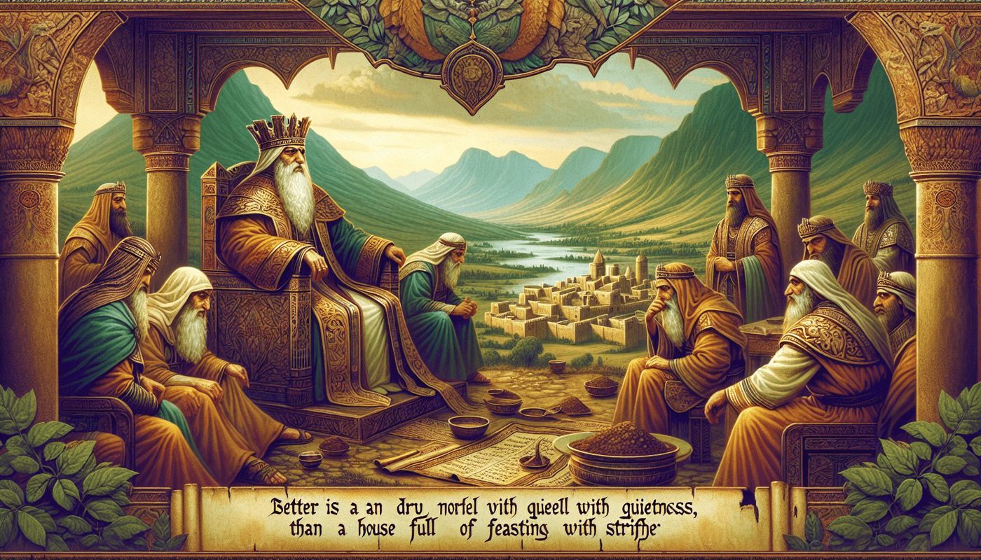 Proverbes 17 - La Sagesse d'Éliab : Un Trésor de Paix