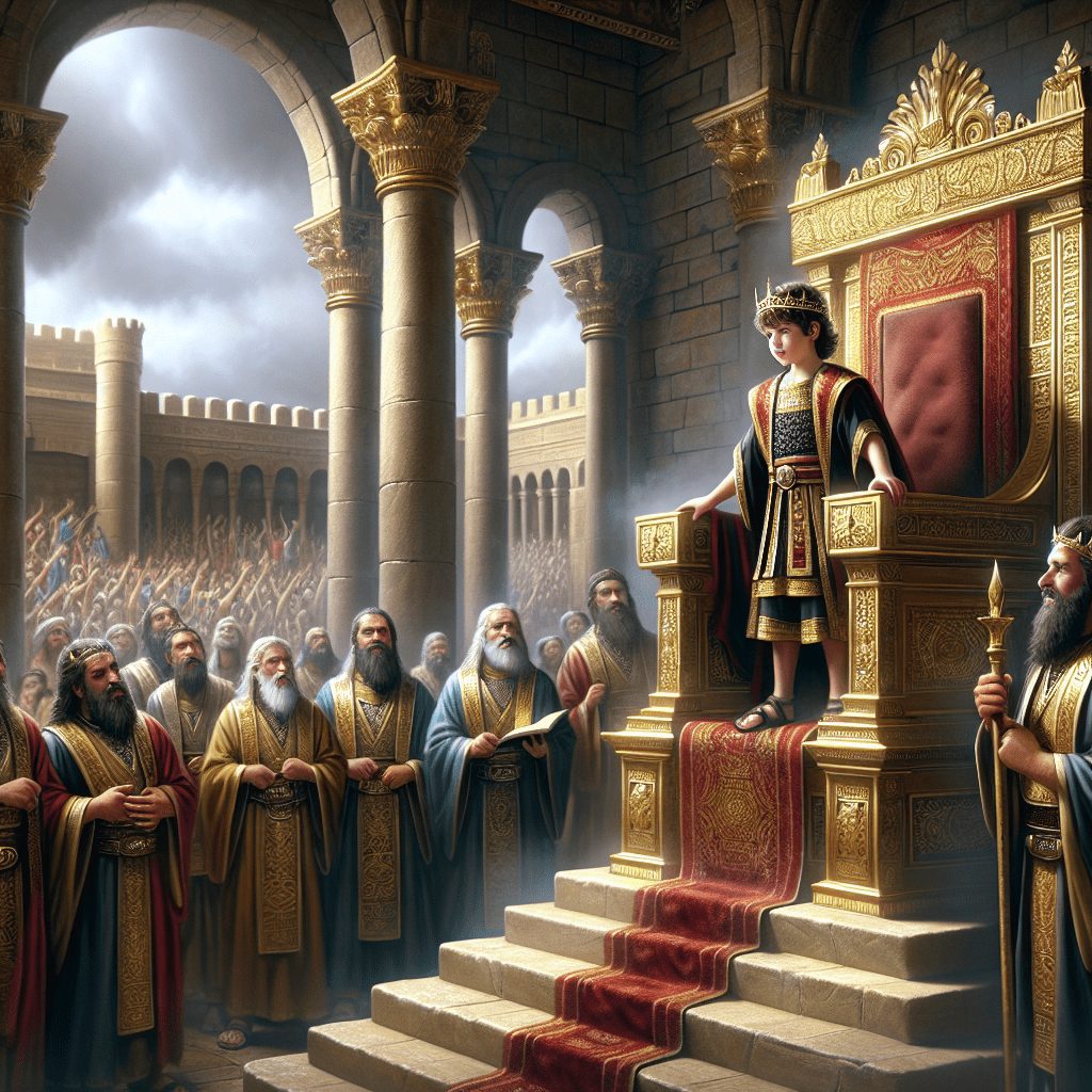 2 Chronicles 24 - Joash Repairs the Temple, Then Stones the Prophet