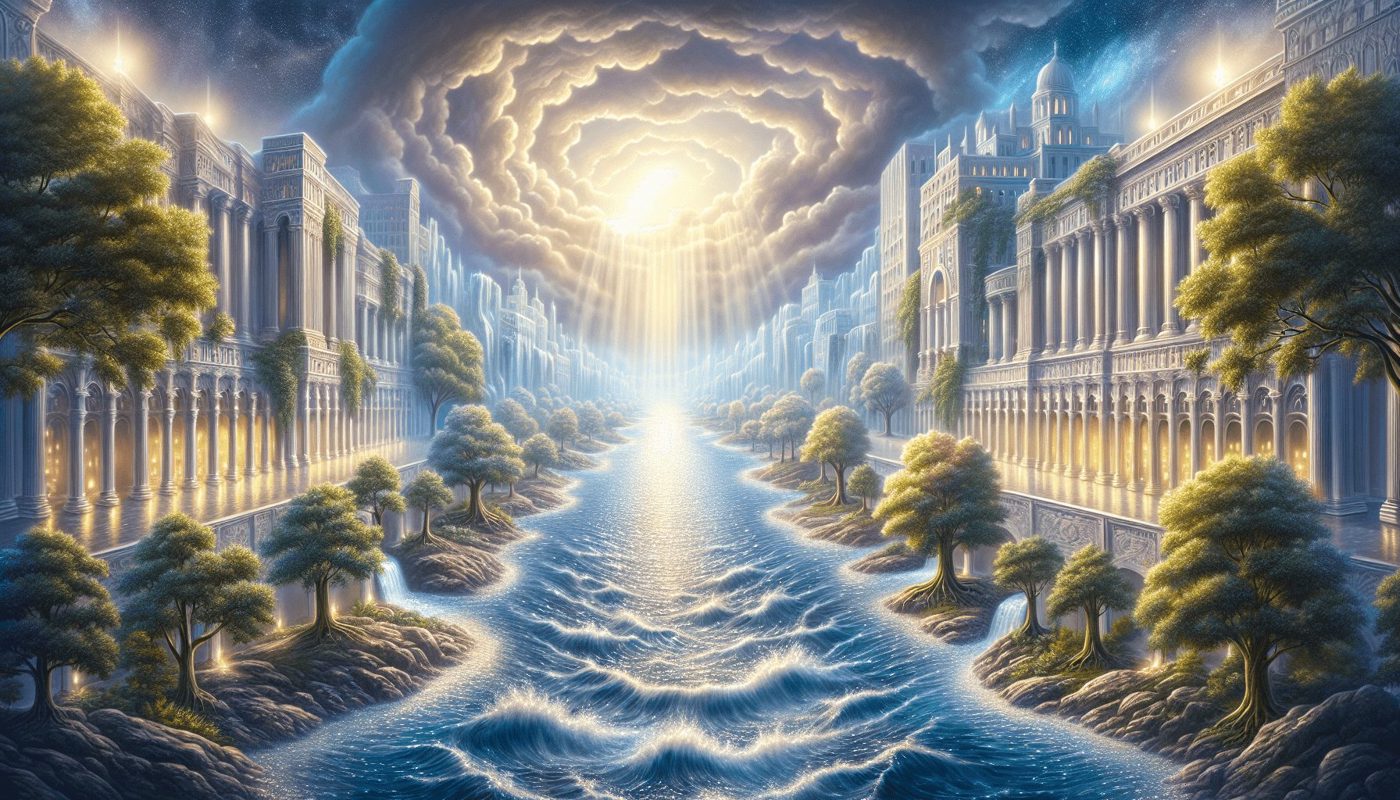 Eternal Hope: The River of Life and Healing Tree