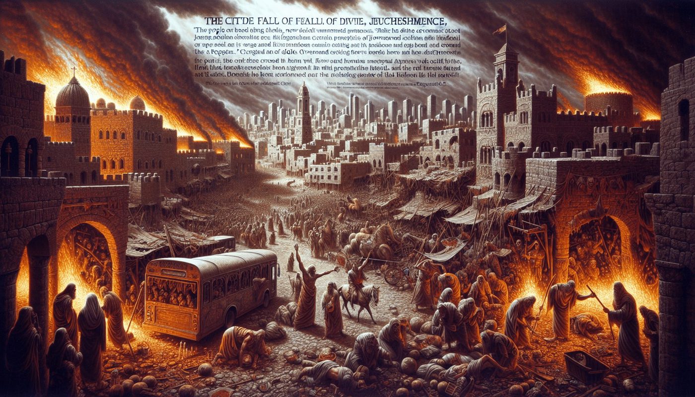 Jeremiah 39 - The Fall of Jerusalem: Judgment and Mercy