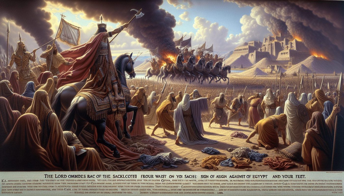 Isaiah's Barefoot Prophecy: A Warning Against Egypt and Cush