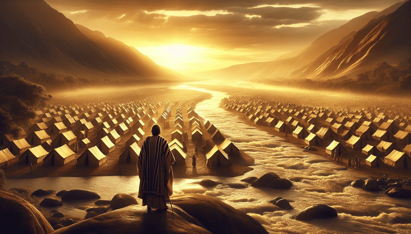 Joshua 3 - The Jordan Stops at the Feet of the Priests