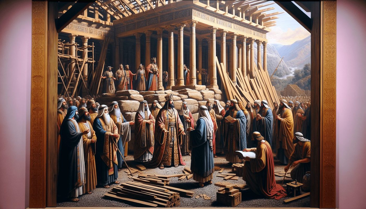 1 Kings 6 - The Temple Built in Silence and Gold