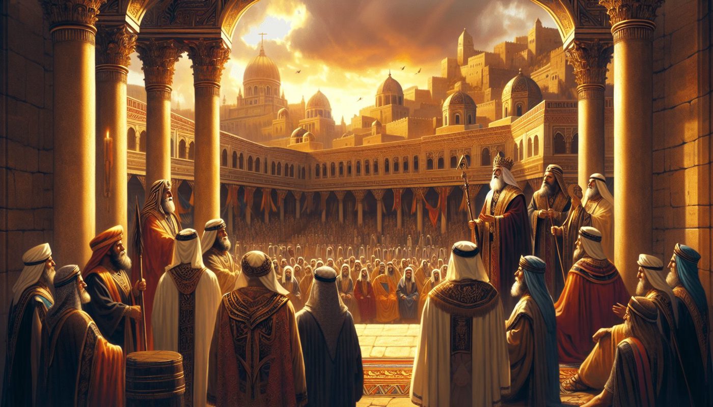 1 Chronicles 23 - David Assigns the Levites to Their Temple Duties