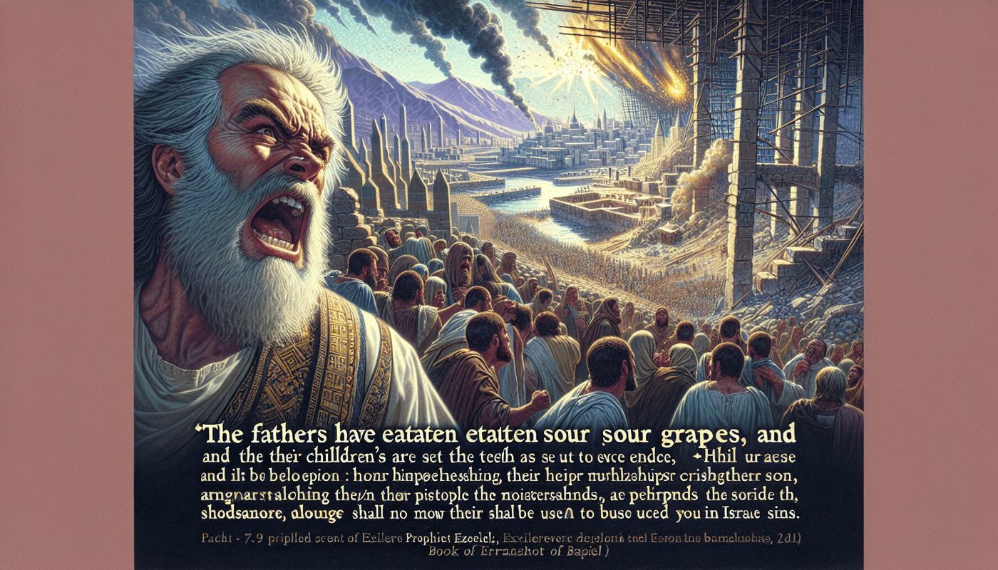 Ezekiel: Justice, Mercy, and the Call to Repentance