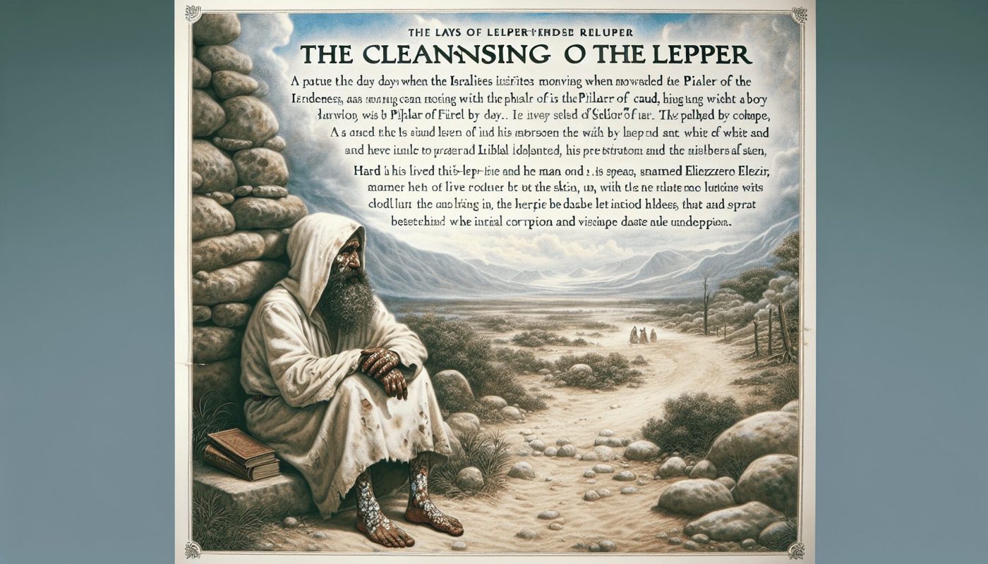 A Purificação do Leproso: Cura e Restauração pela Fé