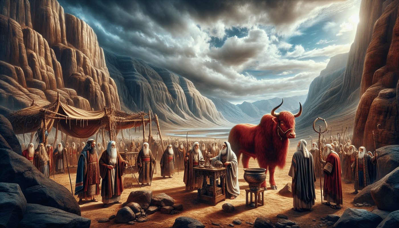 La Ceremonia de la Novilla Roja: Purificación y Santidad