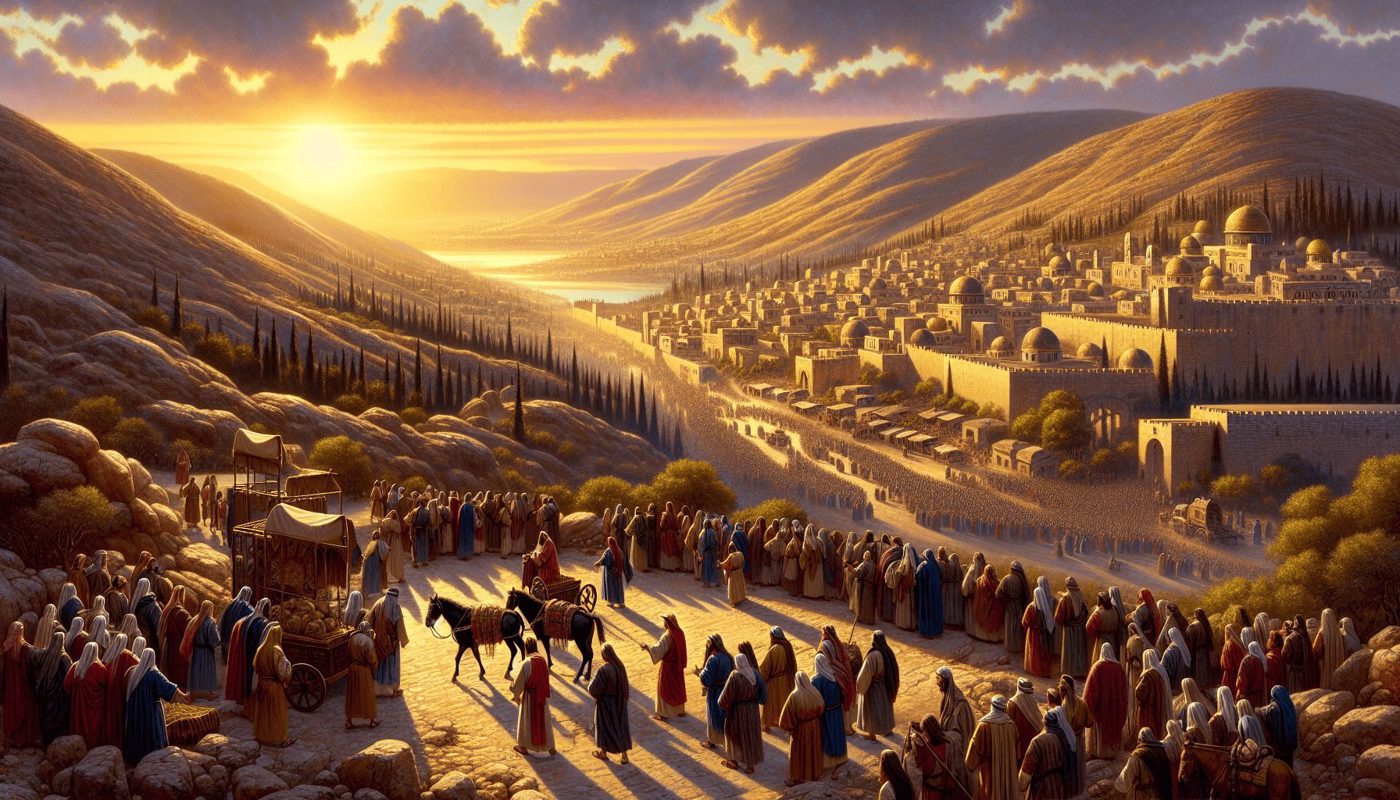 Jesus Enters Jerusalem and Cleanses the Temple