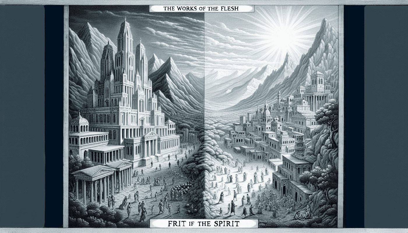 ガラテヤの信徒への手紙 5 - ガラテヤの信徒たちへのパウロの手紙：愛と自由のメッセージ