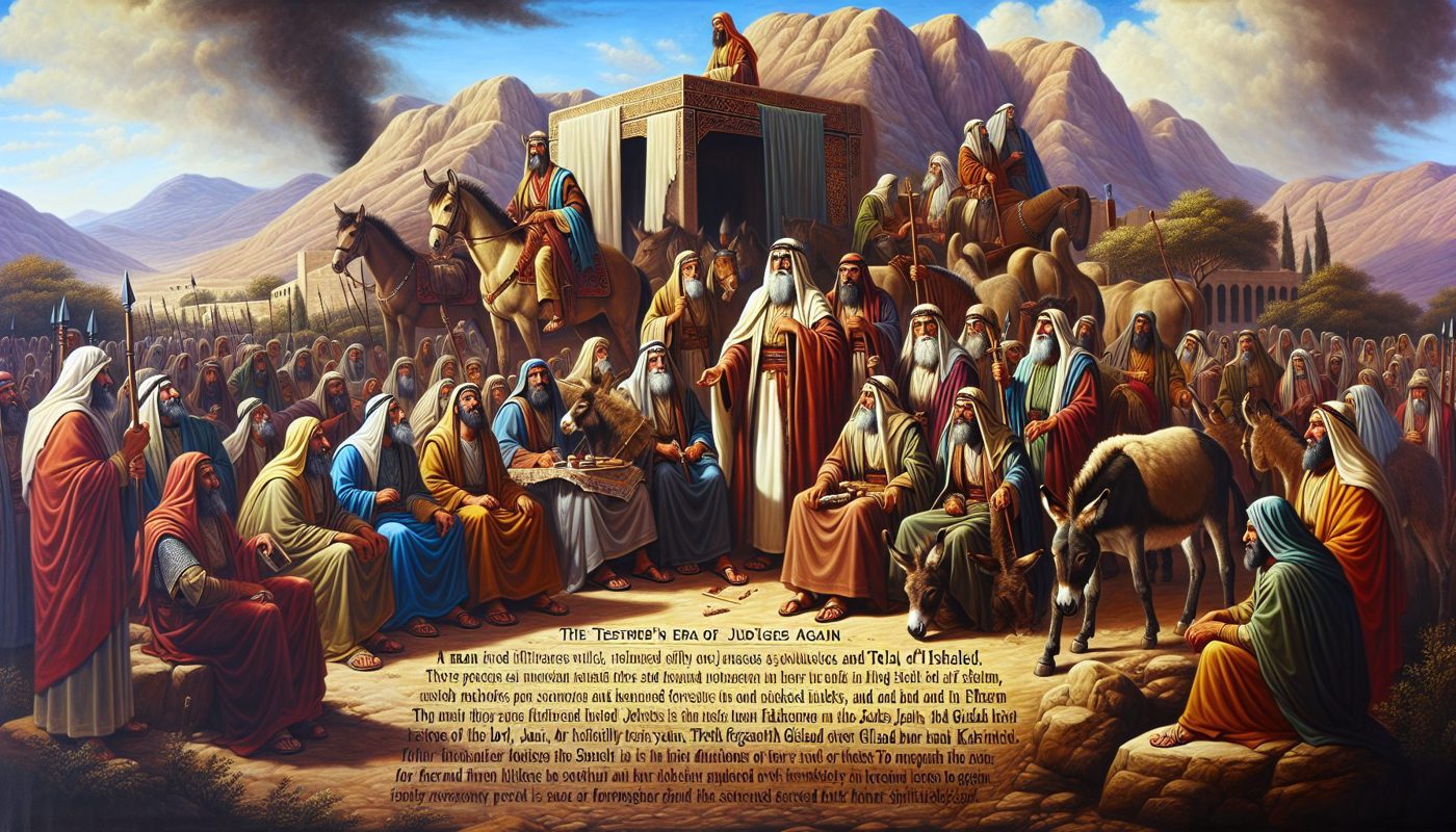 以色列的悖逆与神的怜悯：士师记10章