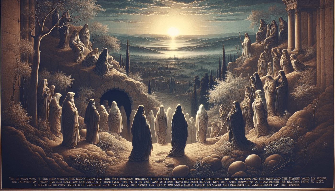 復活の朝 天使の知らせとイエスの約束