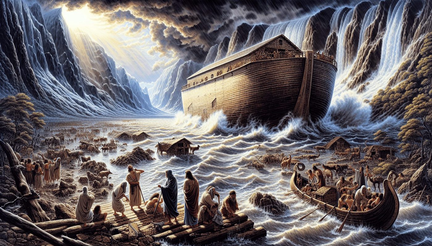 Genesis 8 - Noah Steps Onto Dry Ground
