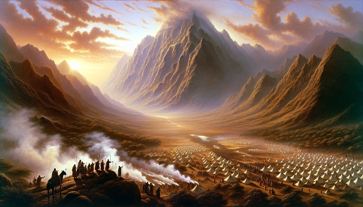 Exodus 24 - The Blood of the Covenant and the Sapphire Floor