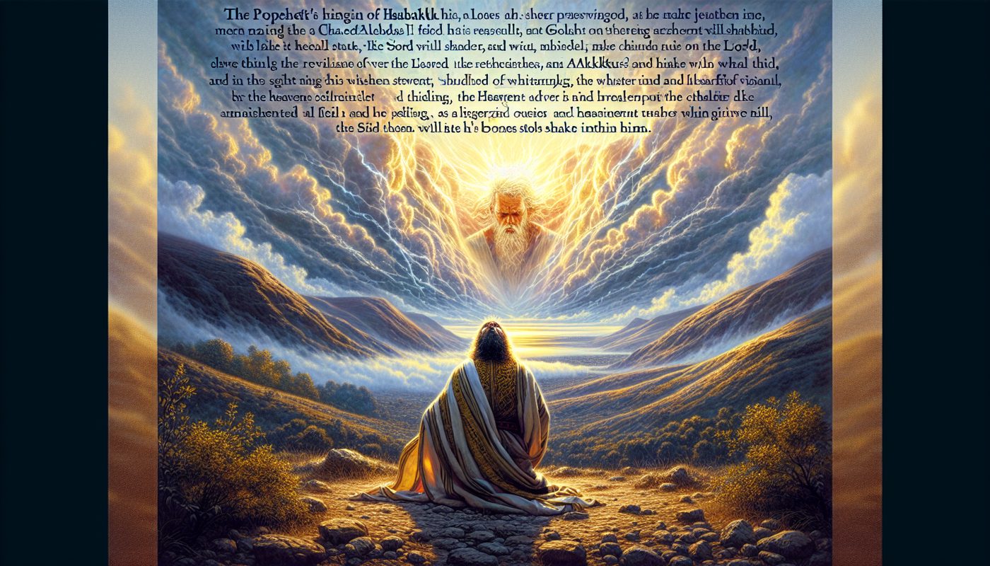 Habakkuk's Vision of God's Glory and Judgment