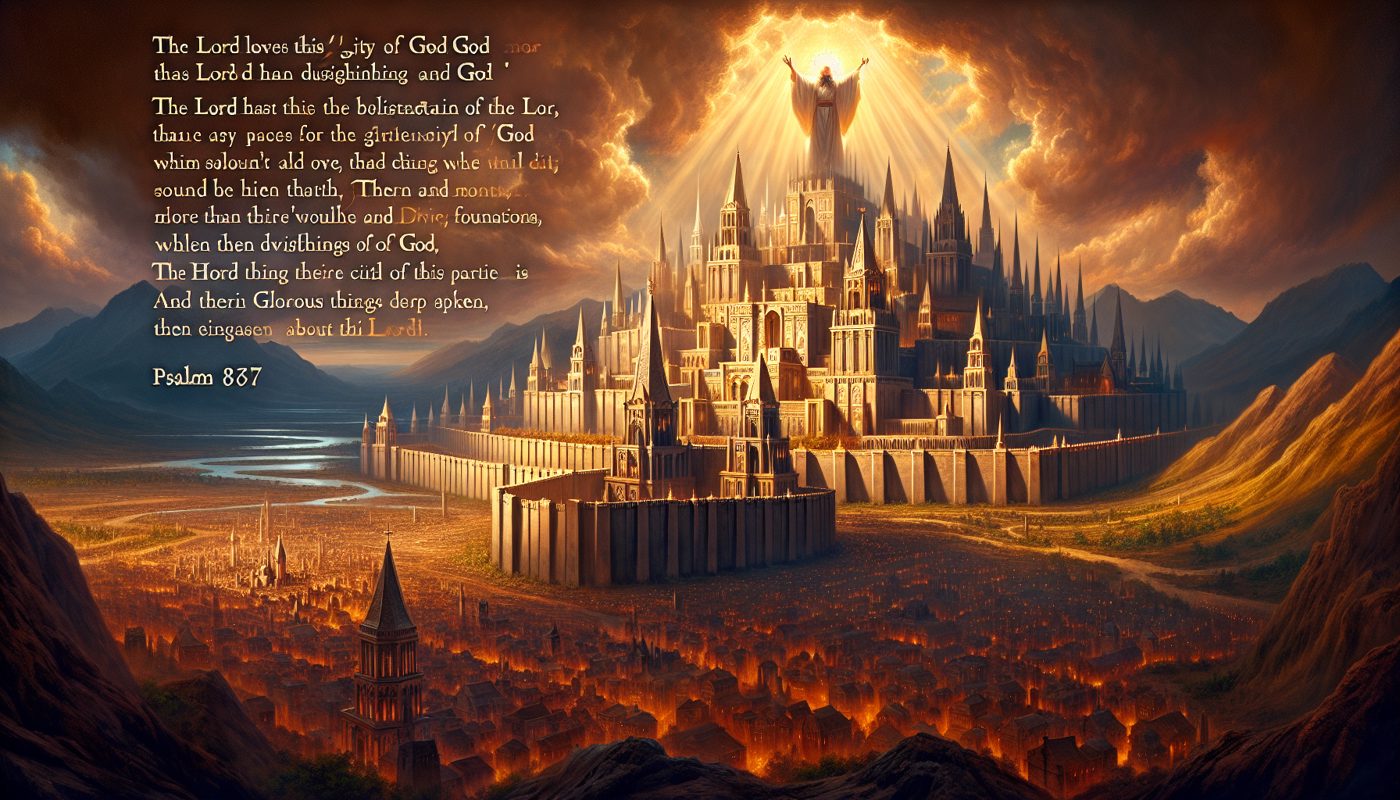 诗篇 87 - 锡安荣耀：诗篇八十七篇的永恒应许