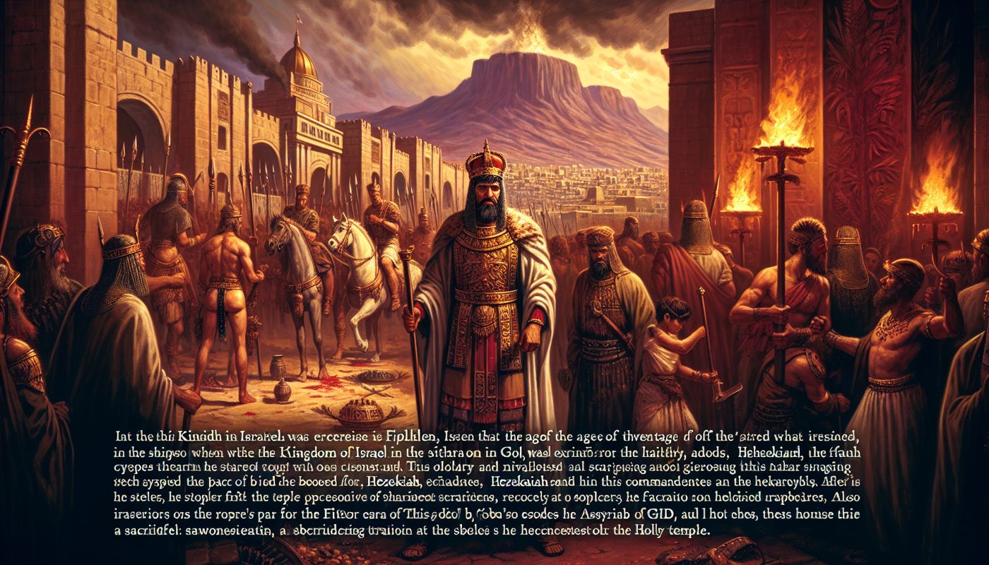 King Hezekiah's Faith and God's Deliverance