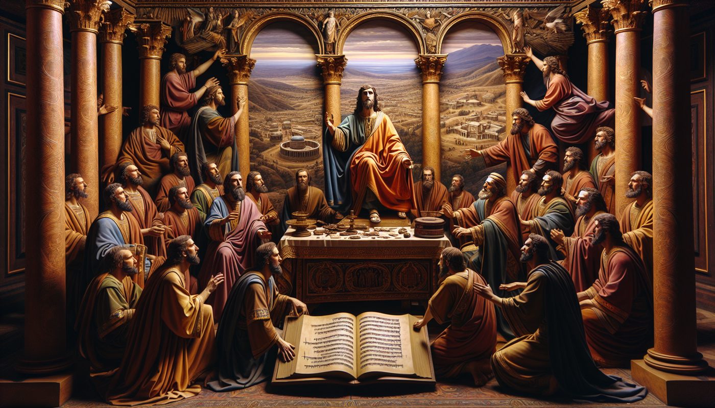 1 Chronicles 25 - The 288 Musicians and the Lot of Their Service