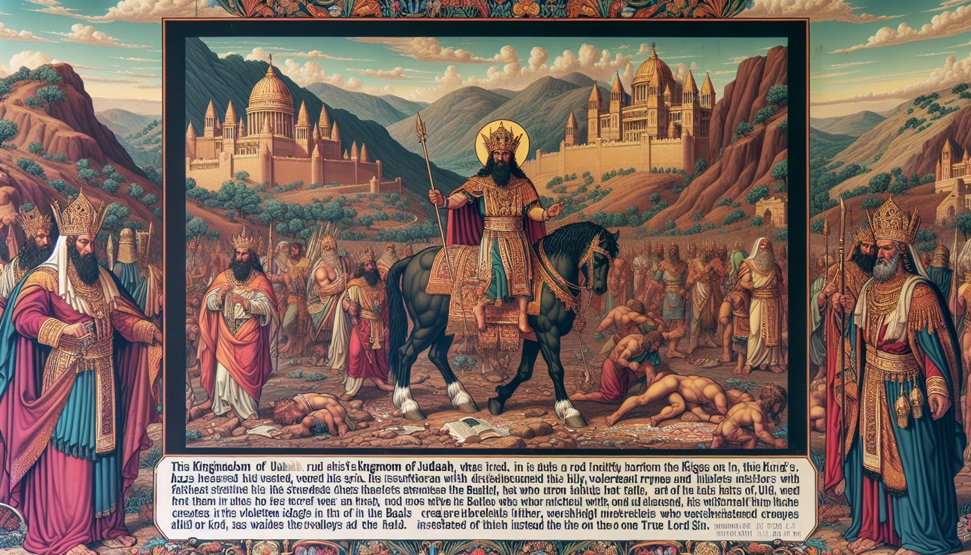 अहाज के अधर्मी शासन और यहूदा पर ईश्वर का क्रोध