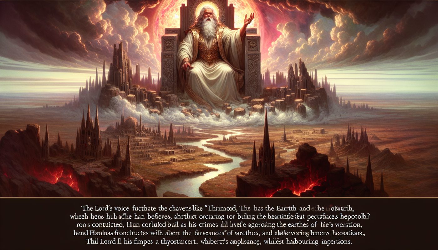 「イザヤの幻：神の栄光と新しい創造の約束」