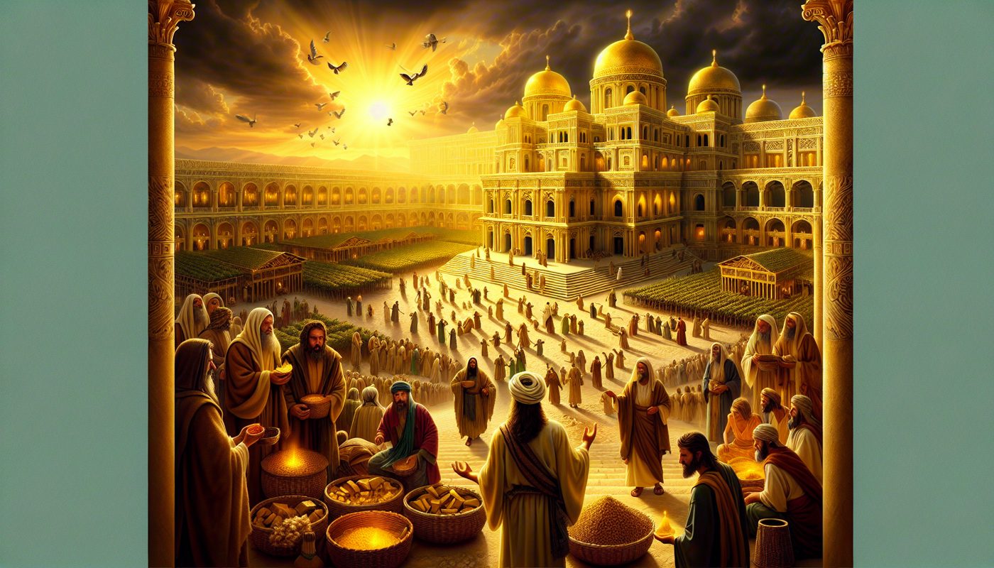 Jesus Teaches True Devotion and the Widow's Sacrifice