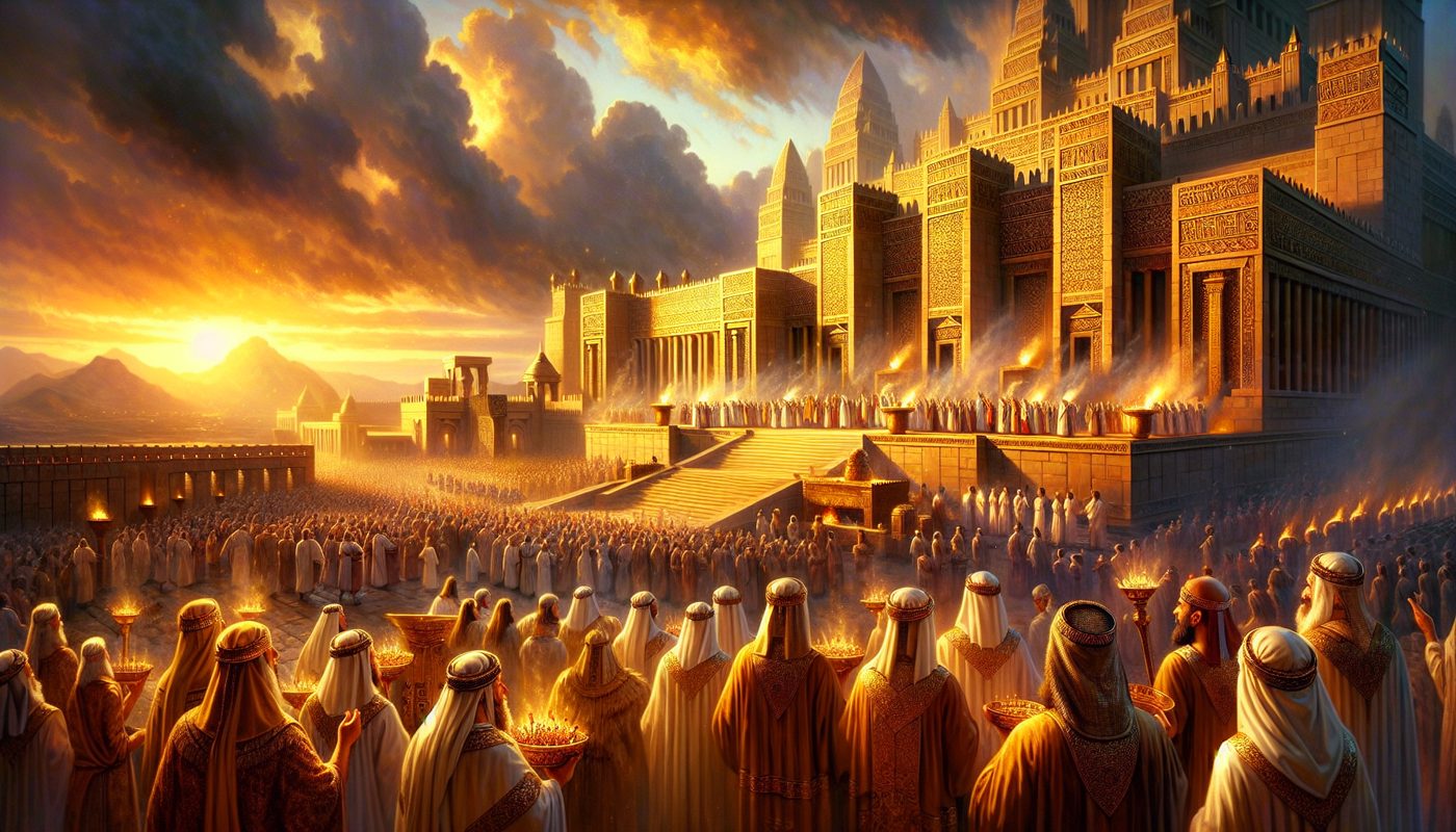 **Solomon’s Temple Dedication: God’s Glory Revealed**