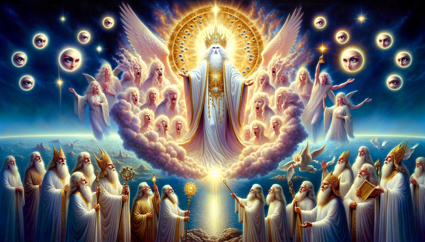 **La Glorieuse Multitude en Robes Blanches**