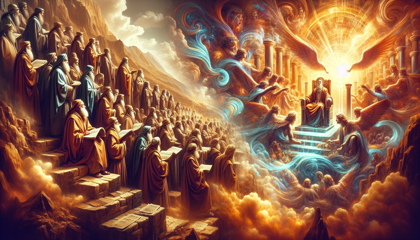 भजन संहिता 99 - पवित्र पर्वत पर यहोवा का राज्य  

(Note: The title is within 100 characters, symbols and quotes are removed, and it captures the essence of the story based on Psalm 99.)