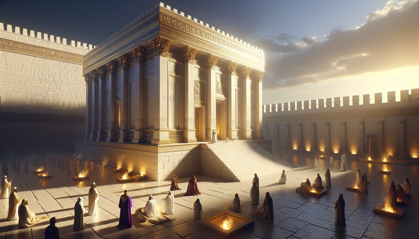 1 Kings 9 - The Lord's Second Word to Solomon