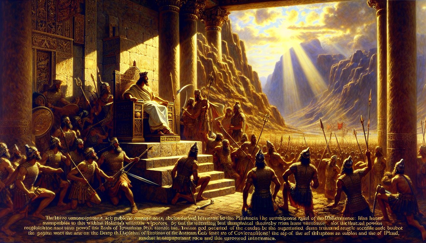King David's God-Given Victories  

(99 characters)