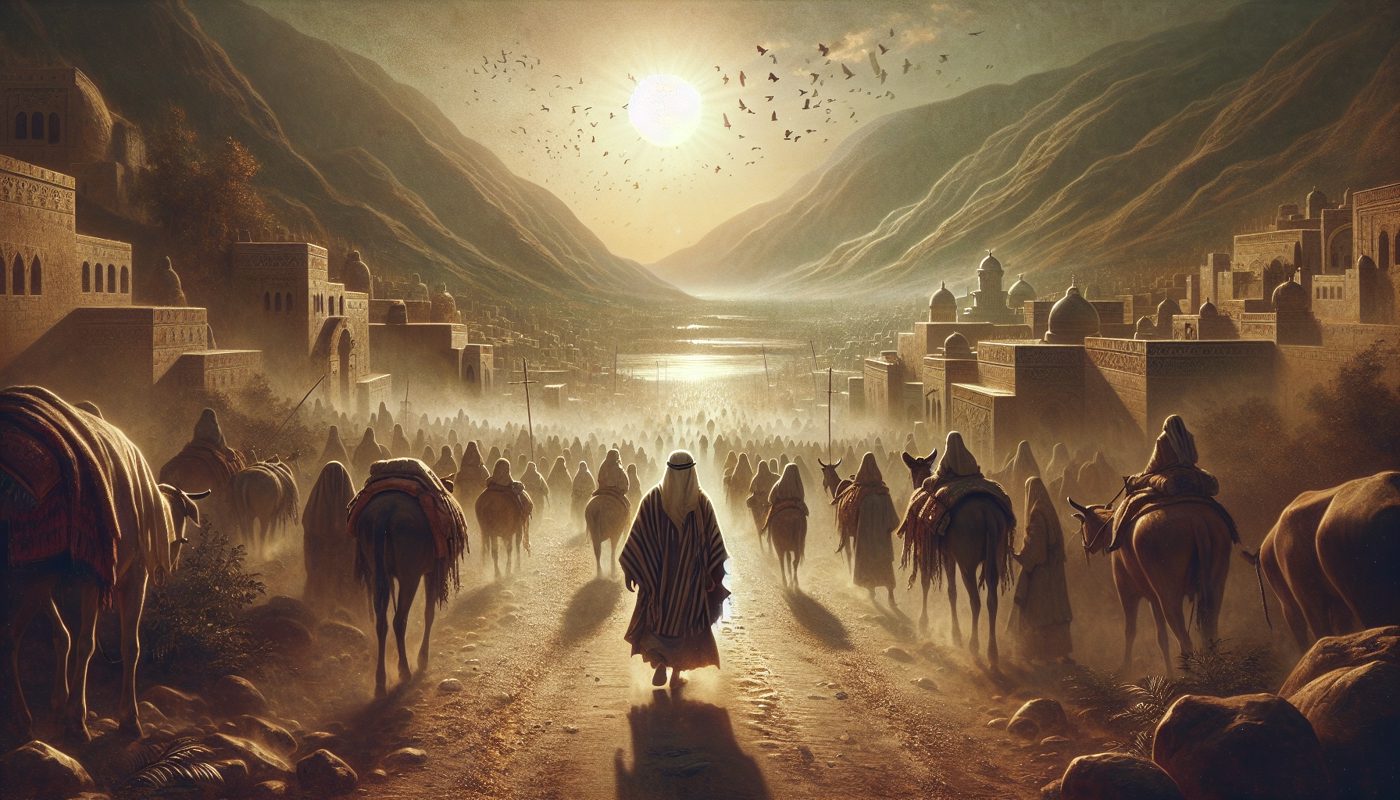 Le prophète au seuil du Temple