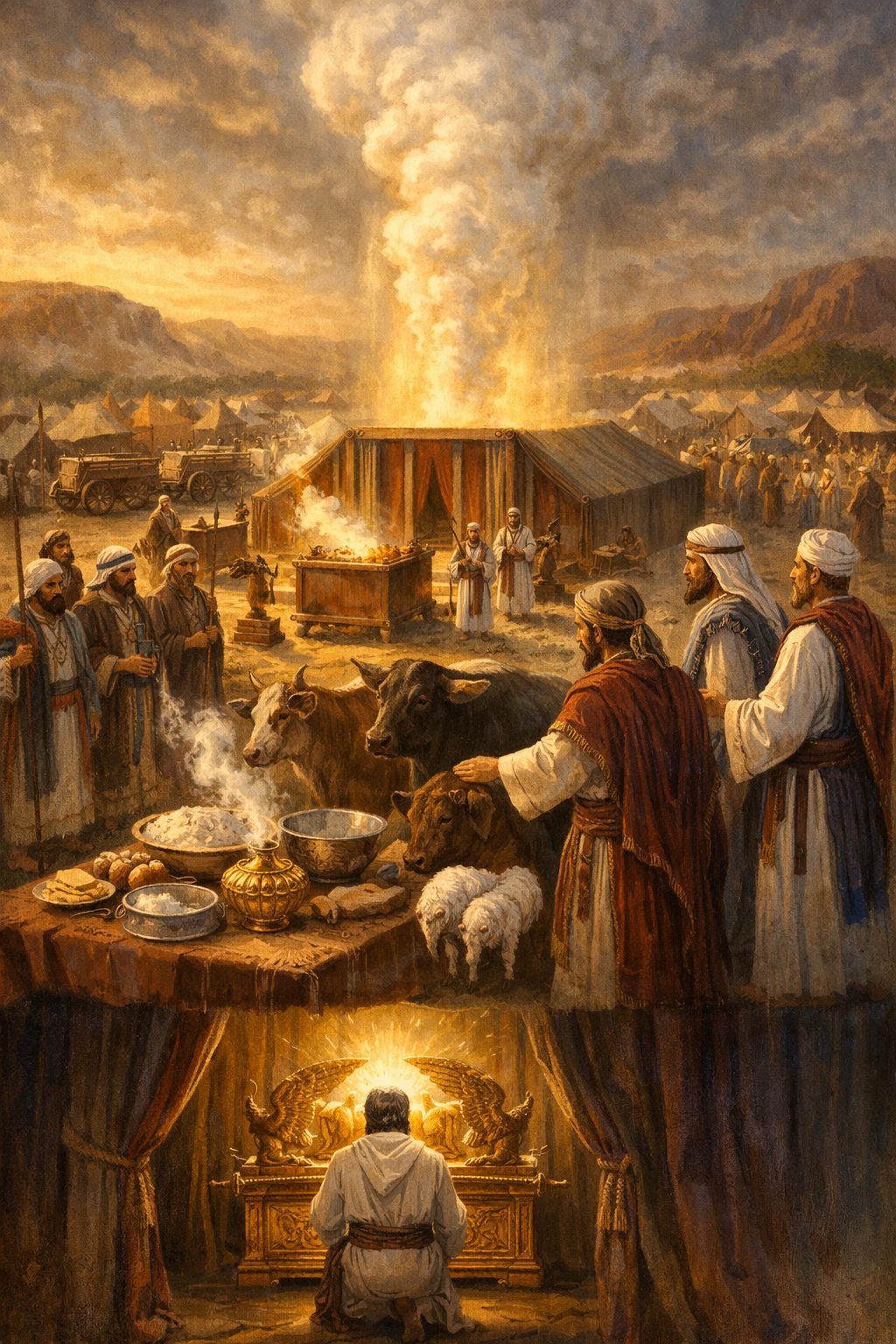 民数记 7 - 十二心奉一会幕