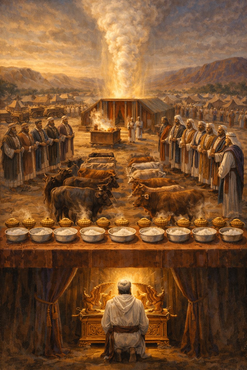 Numbers 7 - The Wagons and the Twelve Days