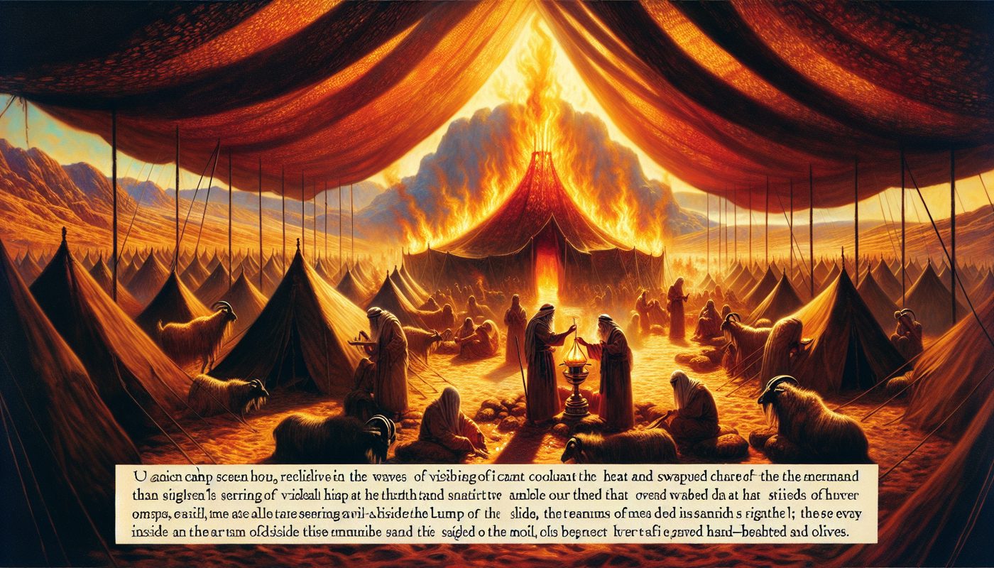 Leviticus 24 - The Lamp, the Bread, and the Blasphemer