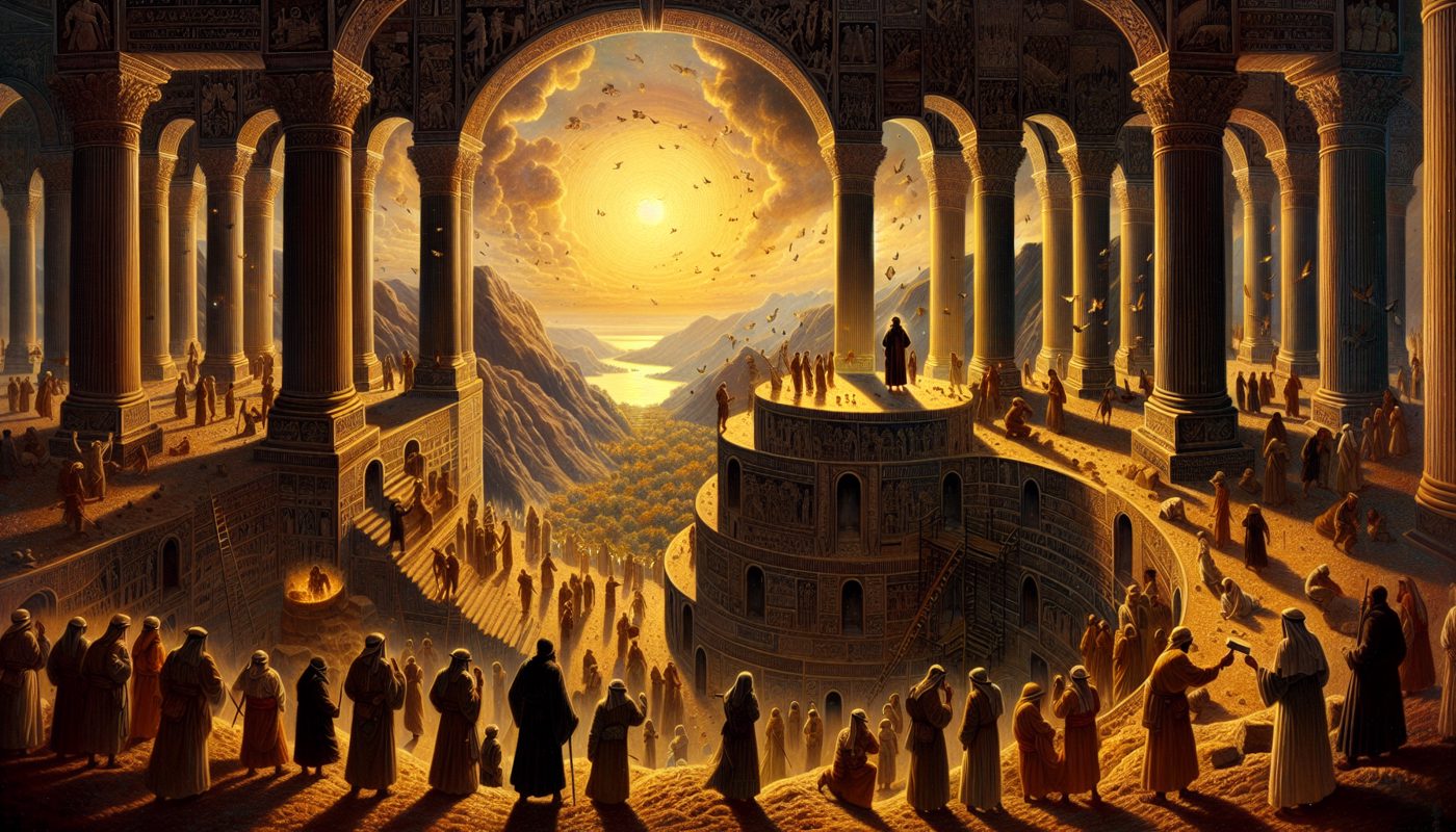 历代志下 3 - 圣殿基石映晨光